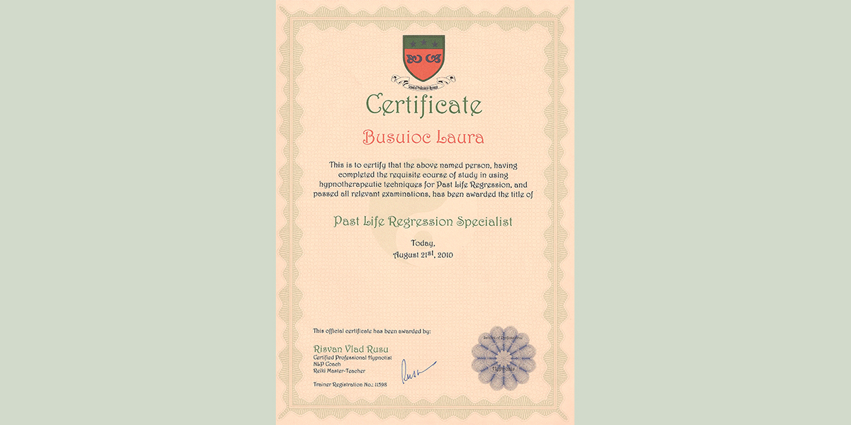 certificate-past-life-regression-specialist
